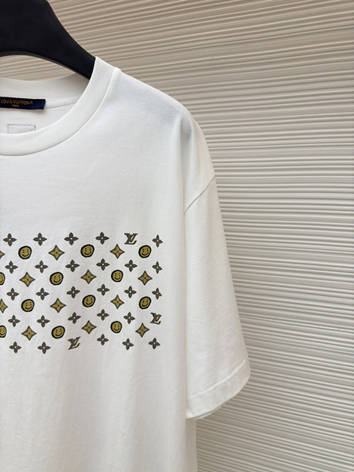 ルイヴィトン スマイリーフェイス半袖Tシャツ