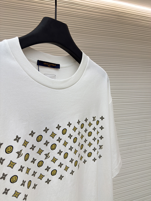 ルイヴィトン スマイリーフェイス半袖Tシャツ