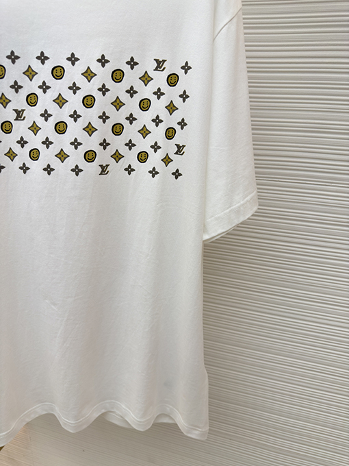 ルイヴィトン スマイリーフェイス半袖Tシャツ