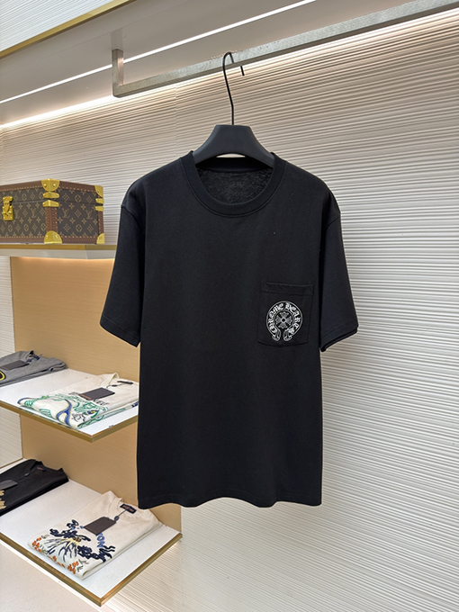 クロムハーツコピー クラシックホースシューバック半袖Tシャツ
