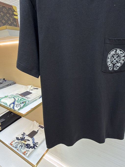 クロムハーツコピー クラシックホースシューバック半袖Tシャツ