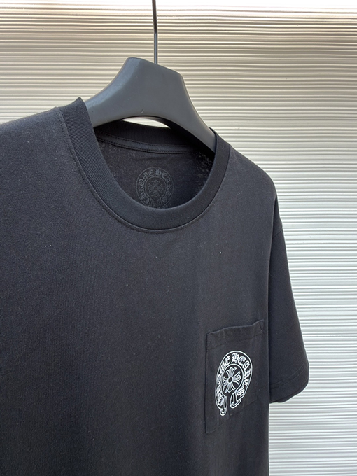 クロムハーツコピー クラシックホースシューバック半袖Tシャツ