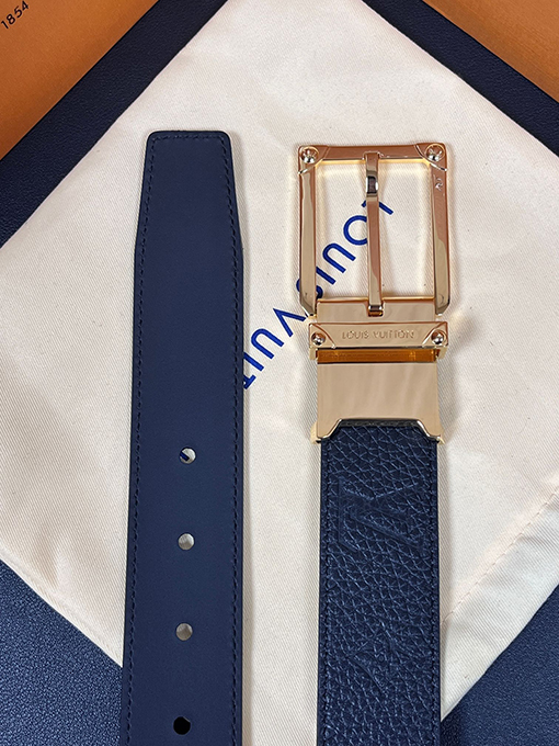 ルイヴィトンスーパーコピー ライチ柄エンボス両面ベルト