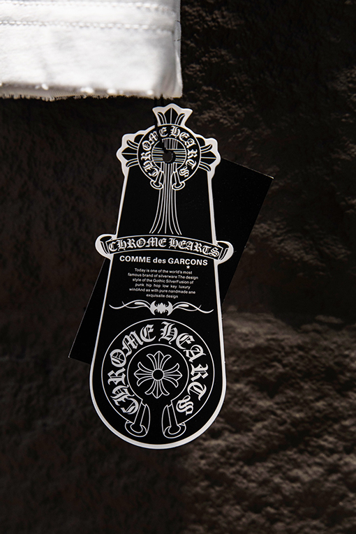 クロムハーツ 新作ラインストーンダメージ半袖Tシャツ