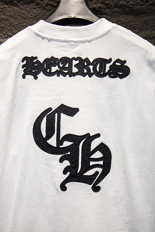 クロムハーツ カスタムアップリケ刺繍半袖Tシャツ