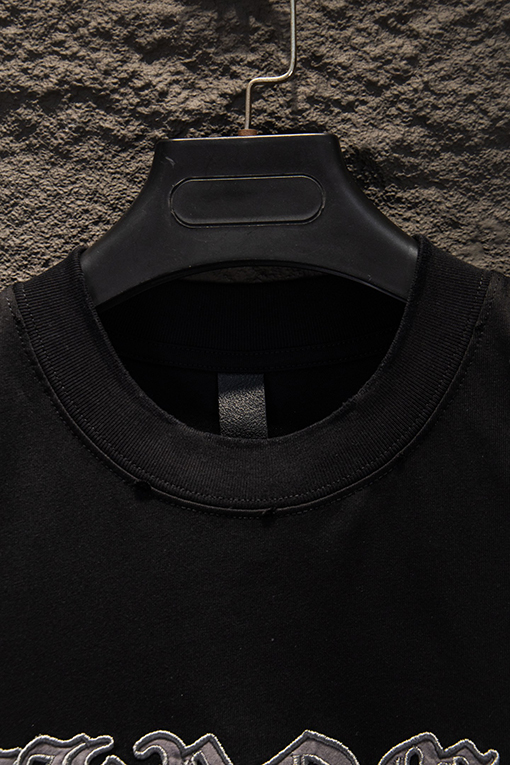 クロムハーツ カスタムアップリケ刺繍半袖Tシャツ