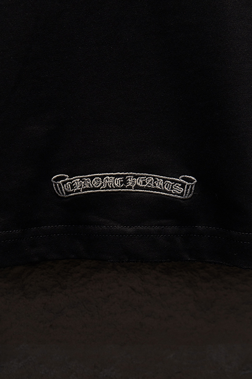 クロムハーツ カスタムアップリケ刺繍半袖Tシャツ