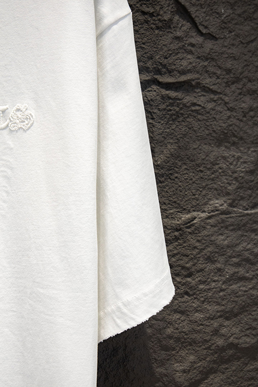 クロムハーツスーパーコピー 新モデルウォッシュホロウ刺繍半袖Tシャツ