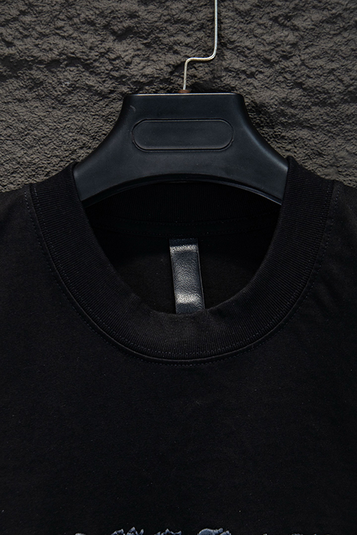 クロムハーツスーパーコピー 新モデルウォッシュホロウ刺繍半袖Tシャツ