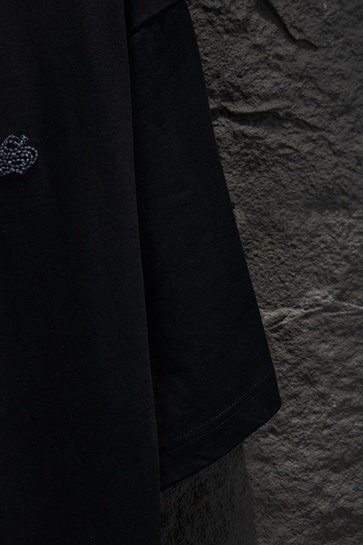 クロムハーツスーパーコピー 新モデルウォッシュホロウ刺繍半袖Tシャツ