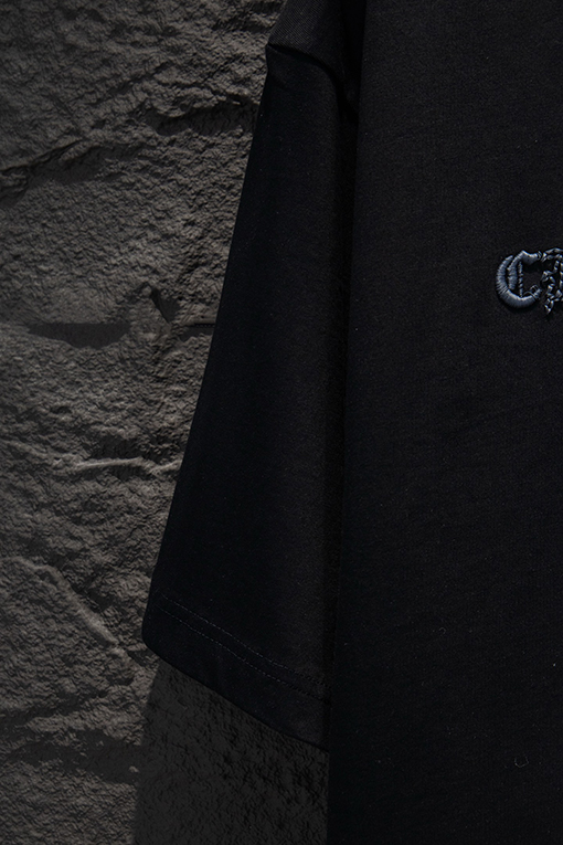 クロムハーツスーパーコピー 新モデルウォッシュホロウ刺繍半袖Tシャツ