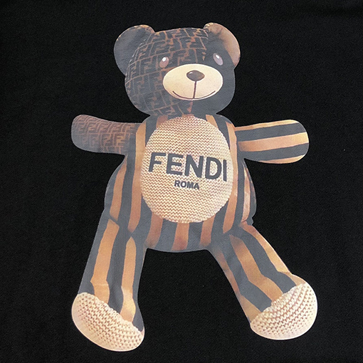 フェンディコピー FENDI 新しいロゴベアクルーネックスウェットシャツ