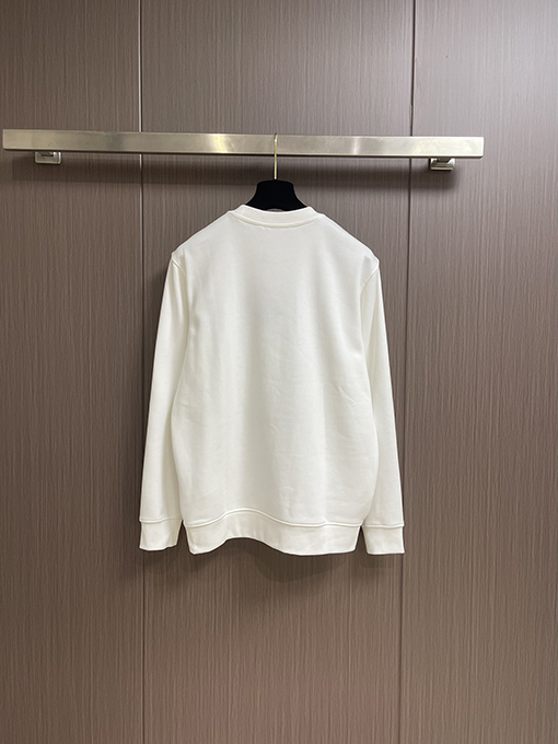 プラダ クラシック トライアングル メタル ロゴ クルーネックスウェットシャツ