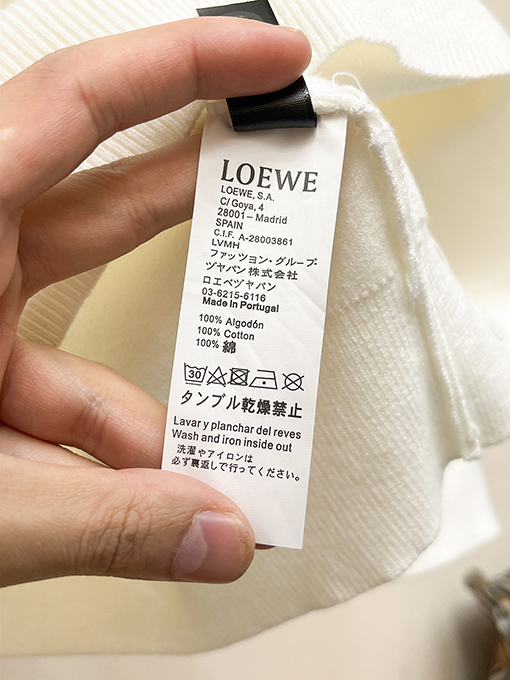 ロエベコピー LOEWE 新しいリブクルーネックニットセーター