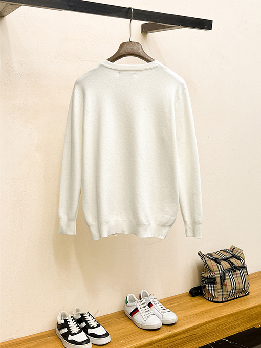 ロエベコピー LOEWE 新しいリブクルーネックニットセーター