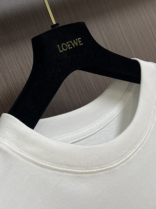 ロエベスーパーコピー 新作ラウンドネックプリント長袖ベースレイヤーシャツ