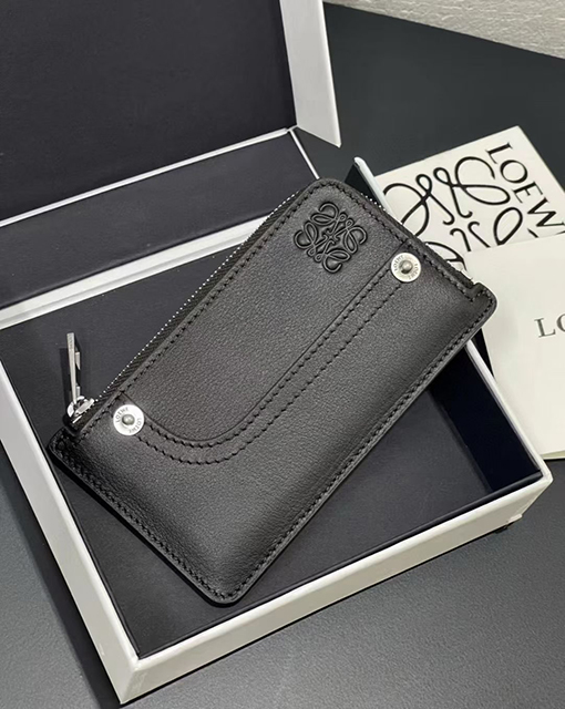 ロエベスーパーコピー 新しいメンズジッパー付きパンタカードホルダー