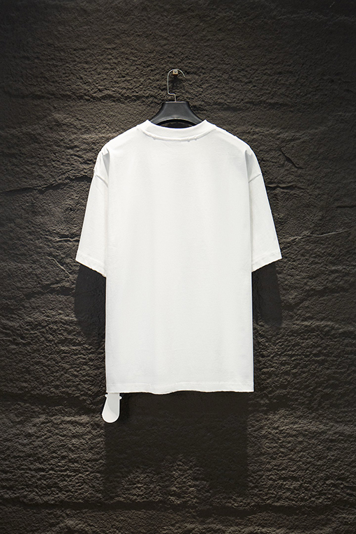 クロムハーツコピー クラシックなダメージの刺繍り半袖Tシャツ