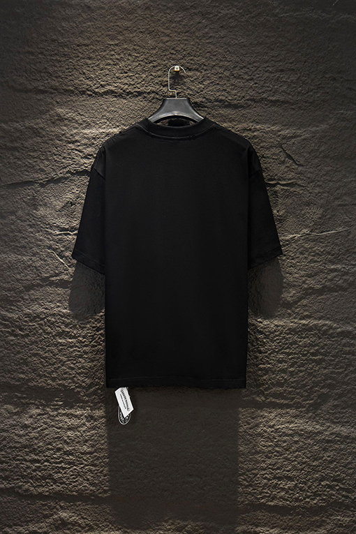 クロムハーツコピー クラシックなダメージの刺繍り半袖Tシャツ