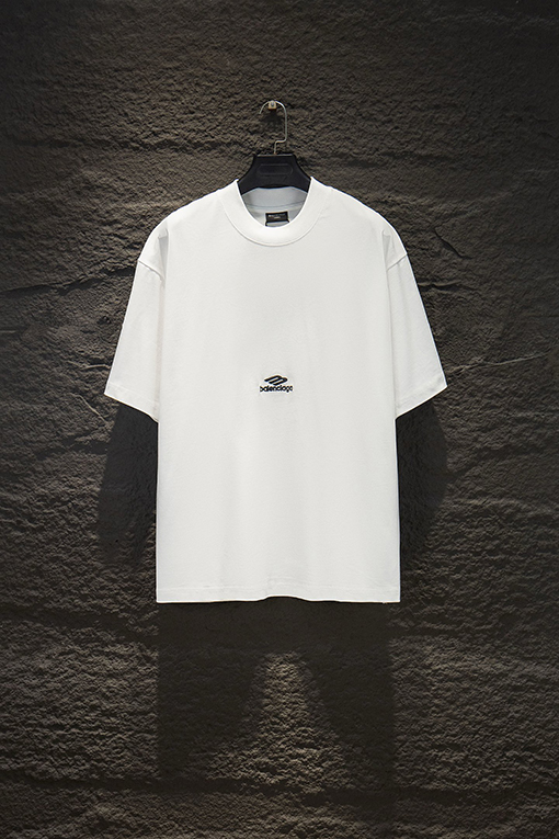 バレンシアガスーパーコピー Balenciaga クラシックスキー刺繍半袖Tシャツ
