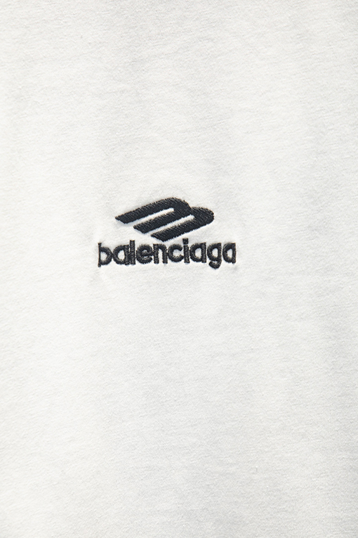 バレンシアガスーパーコピー Balenciaga クラシックスキー刺繍半袖Tシャツ