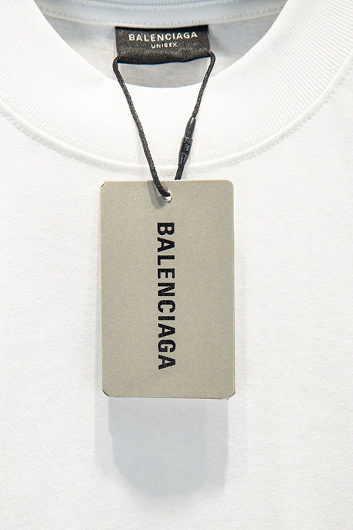 バレンシアガスーパーコピー Balenciaga クラシックスキー刺繍半袖Tシャツ