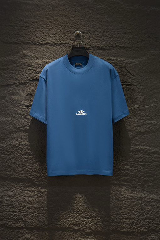 バレンシアガスーパーコピー Balenciaga クラシックスキー刺繍半袖Tシャツ