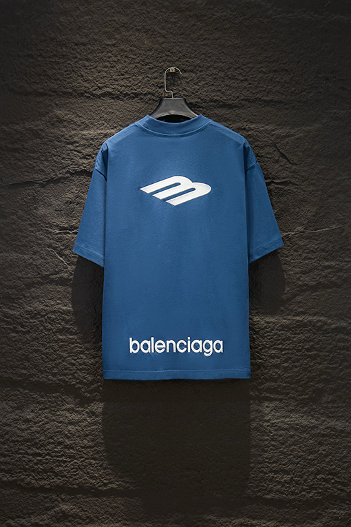 バレンシアガスーパーコピー Balenciaga クラシックスキー刺繍半袖Tシャツ