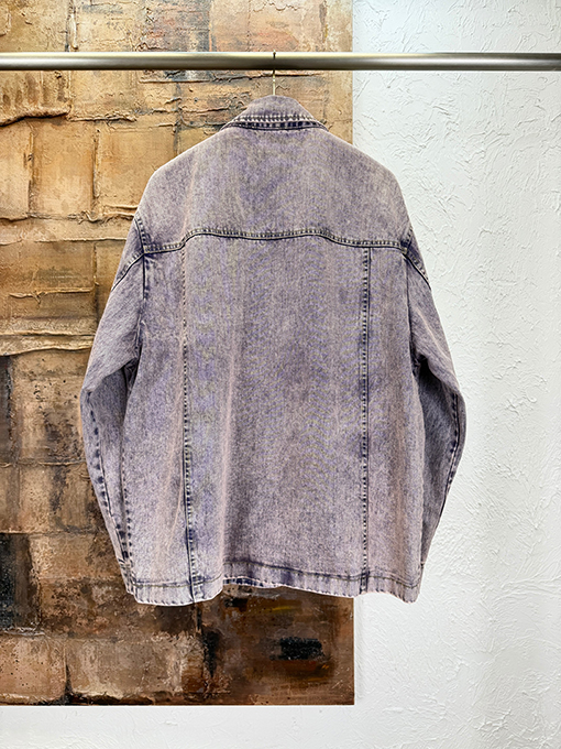 ルイヴィトン 色褪せたデニムのワークウェアジャケット