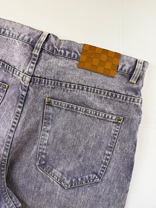 ルイヴィトン フェードデニムペタルジーンズ