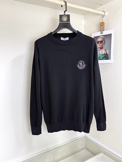 モンクレール 新作ウール混紡カスタムクルーネックセーター