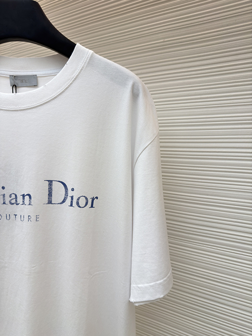 ディオールスーパーコピー Christian Dior Couture レターロゴプリント半袖Tシャツ