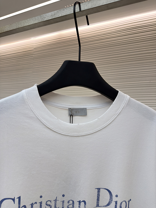 ディオールスーパーコピー Christian Dior Couture レターロゴプリント半袖Tシャツ