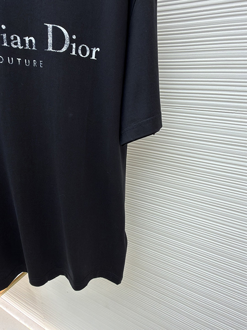 ディオールスーパーコピー Christian Dior Couture レターロゴプリント半袖Tシャツ