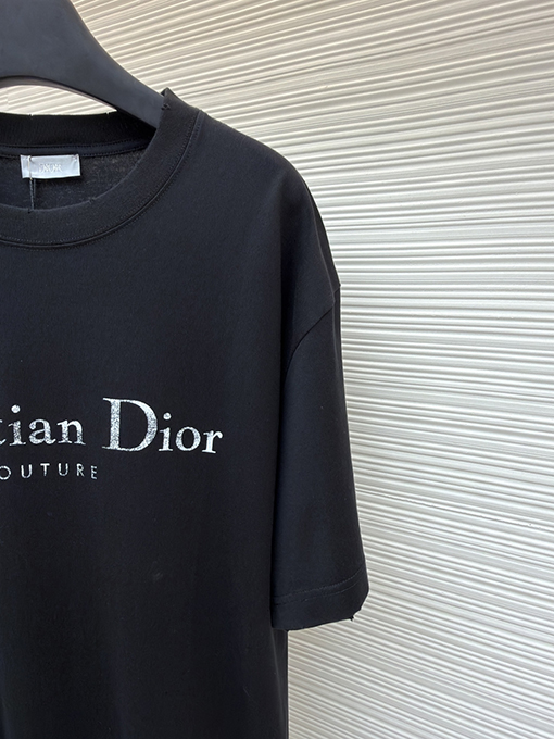 ディオールスーパーコピー Christian Dior Couture レターロゴプリント半袖Tシャツ