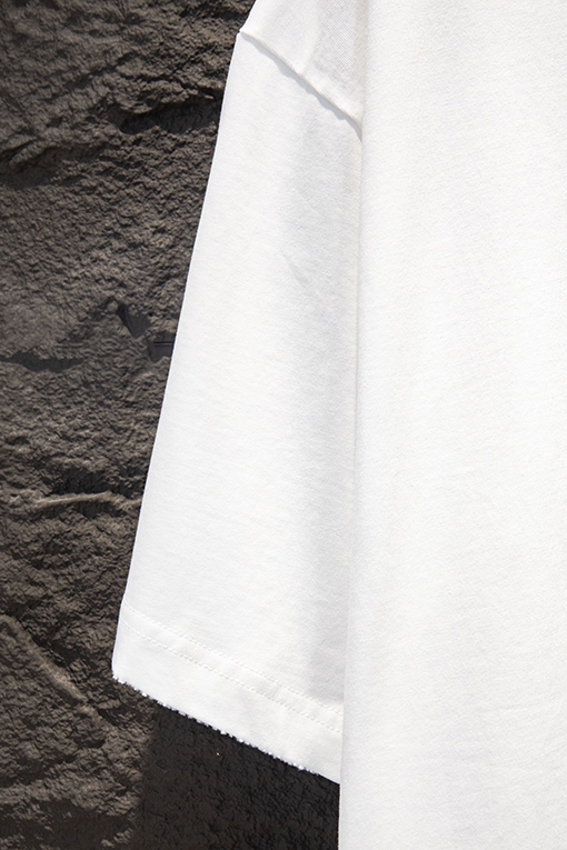 クロムハーツ ヘビーデューティーなダメージ中空の刺繍ハードウェア半袖Tシャツ