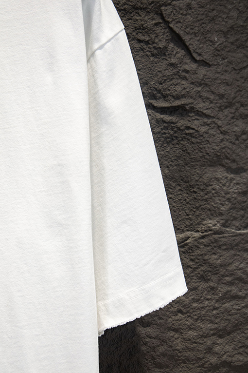 クロムハーツ ヘビーデューティーなダメージ中空の刺繍ハードウェア半袖Tシャツ