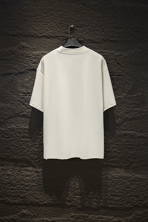 バレンシアガコピー Balenciaga 新しいプリント半袖Tシャツ