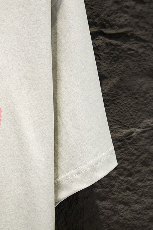 バレンシアガコピー Balenciaga 新しいプリント半袖Tシャツ