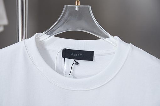アミリスーパーコピー 新モデル刺繍レターロゴ半袖Tシャツ