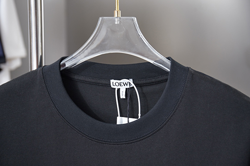 ロエベ LOEWE 新作アップリケ刺繍レター半袖Tシャツ