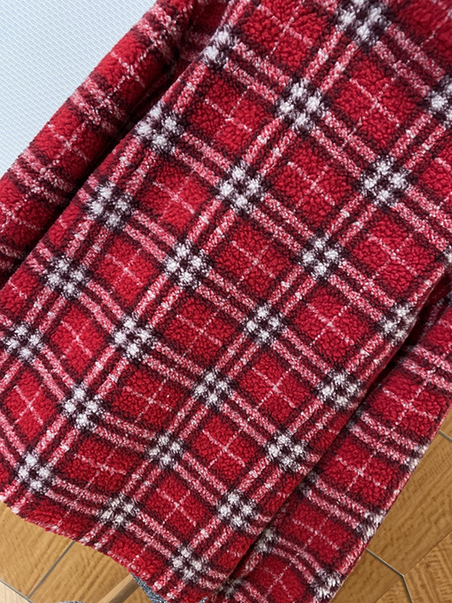 バーバリー 刺繍チェックジャケット