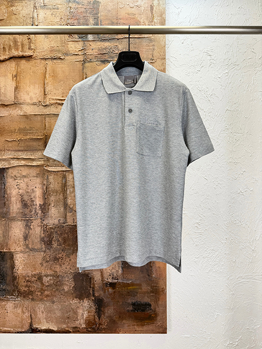 ディオール Dior ピケコットン刺繍半袖ポロシャツ