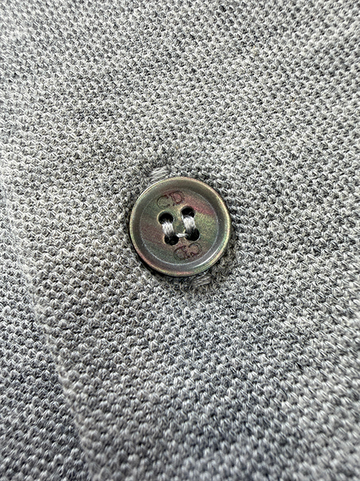 ディオール Dior ピケコットン刺繍半袖ポロシャツ