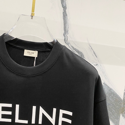セリーヌ CELINE ブランドロゴプリント半袖Tシャツ