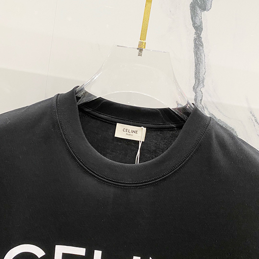 セリーヌ CELINE ブランドロゴプリント半袖Tシャツ