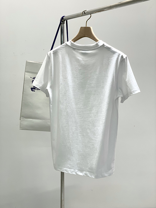 バーバリー 刺繍レターロゴ半袖Tシャツ