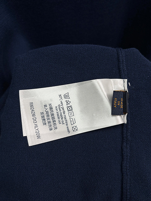 ルイヴィトンコピー LV クラシックなモノグラム柄のジャカードニットウェア