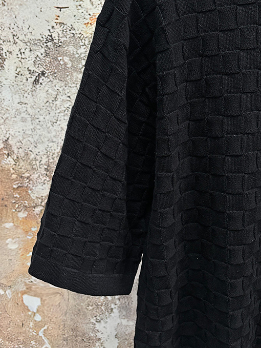 ルイヴィトン LVM SINCE 1854 春夏コレクション ブラックジャカード半袖Tシャツ