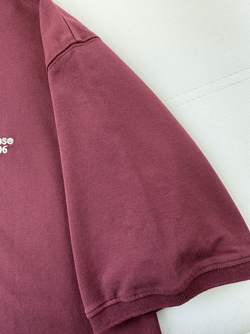 アクネストゥディオズ Acne Studiosi 刺繍入り半袖ポロシャツ